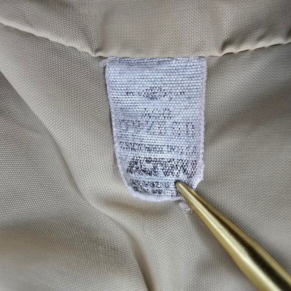 Vintage London Fog Iconic Trench Coat 8 Pet Double Breasted Belted Union Made 8P - Picture 12 of 12